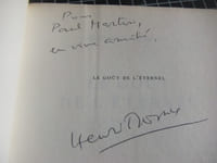 Le goût de l'éternel