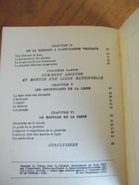 Technique de la ligne moderne