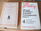 Manuel de folklore français contemporain, Tome I en 8 volumes. VAN GENNEP, Arnold