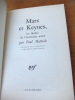 Marx et Keynes - Les limites de l'économie mixte. MATTICK, Paul