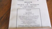 Bulletin de la Société J.- K. Huysmans n°43, 1962. Société J.- K. Huysmans