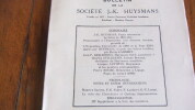 Bulletin de la Société J.- K. Huysmans n°37, 1959. Société J.- K. Huysmans