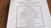 Bulletin de la Société J.- K. Huysmans n°38, 1959. Société J.- K. Huysmans