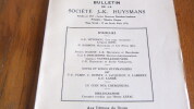 Bulletin de la Société J.- K. Huysmans, n°39, 1960. Société J.- K. Huysmans