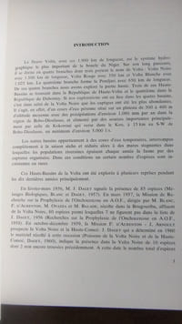 Les poissons des Hauts-Bassins de la Volta