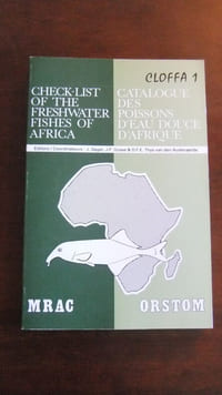 Cloffa - Catalogue des poissons d'eau douce d'Afrique vol. 1