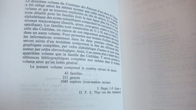Cloffa - Catalogue des poissons d'eau douce d'Afrique vol. 2