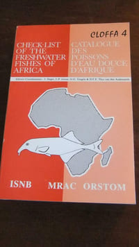 Cloffa - Catalogue des poissons d'eau douce d'Afrique vol. 4