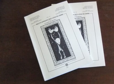 Récits épiques des Lega du Zaïre, complet 2 volumes