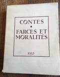 Contes de la chaumi&egrave;re. Farces et.... MIRBEAU, Octave