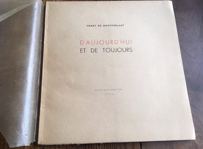 D'aujourd'hui et de toujours