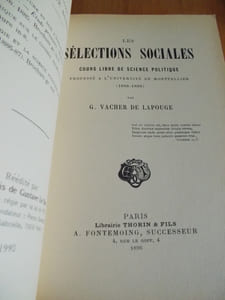 Les sélections sociales