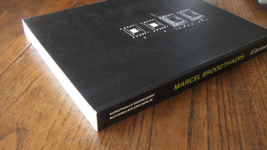 MARCEL BROODTHAERS Cinéma