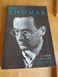 Henri Thomas - Cahier treize