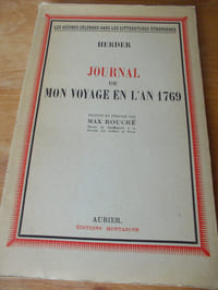 Journal de mon voyage en l'an 1769