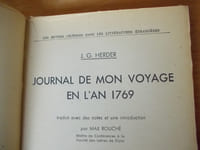 Journal de mon voyage en l'an 1769
