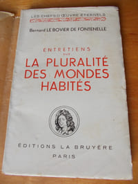 Entretiens sur les pluralités des mondes habités