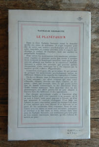 Le Planétarium.