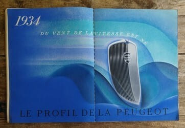 Catalogue publicitaire des Automobiles Peugeot.. PEUGEOT Automobile ( Catalogue de publicité )