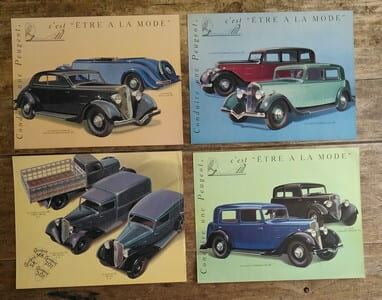 Catalogue publicitaire des Automobiles Peugeot.. PEUGEOT Automobile ( Catalogue de publicité )