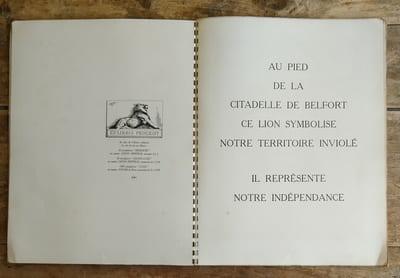 Catalogue publicitaire des Automobiles Peugeot.