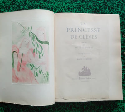 La Princesse de Clèves.. LA FAYETTE Madame de ( Madame La Fayette )