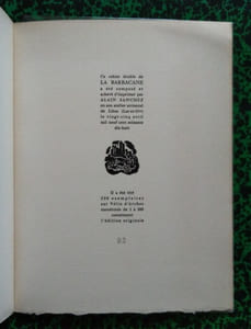 Revue La Barbacane ( Albert-Birot, Duprez, Galan, Guillevic, Labrusse, Lemoigne, Nabert ).