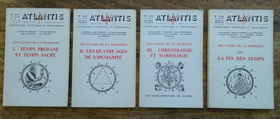 Les cycles de la Tradition ( 1: temps profane et temps sacré – 2: les quatre âges de l’humanité – 3: christologie et mariologie – 4: la fin des temps ).