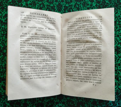 Traité des membranes en général et de diverses membranes en particulier.. BICHAT Xav.