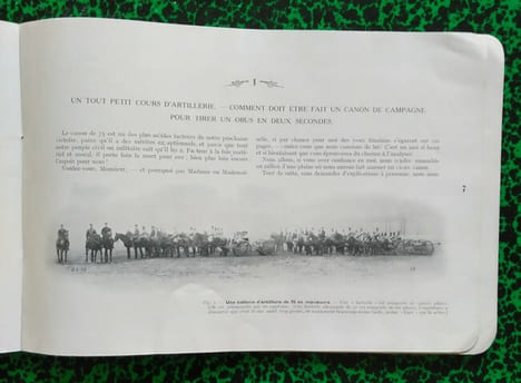 Le fonctionnement complet du canon de 75.. BAUDRY de SAUNIER L.