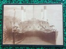 Experimental twin hulled paddle steamer ( originally named «P S Express» ).. Twin hulled paddle steamer Dover Calais