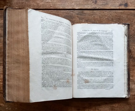 La Nouvelle Maison Rustique ou économie rurale, pratique et générale de tous les biens de campagne. Tome 1.. Collectif ( refondue par J.-F. Bastien )