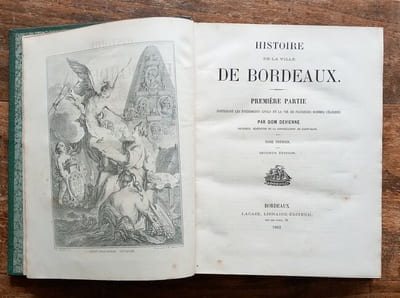 Histoire de la Ville de Bordeaux.