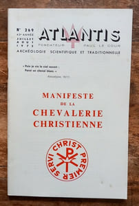Manifeste de la Chevalerie christienne.
