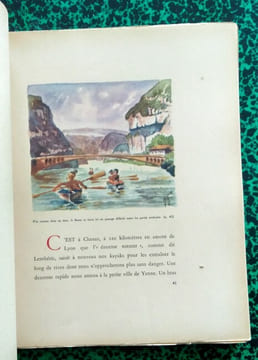 Au gré des flots ( récit d’une croisière en kayak de la Savoie à la Côte d’Azur ).. THIELEN Adolphe