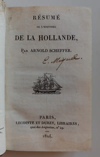 Résumé de l’histoire d’Hollande.
