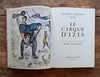 Le cirque d’Izis.