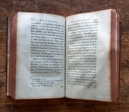 Lettres sur l’Atlantide de Platon et sur l’ancienne histoire de l’Asie.. BAILLY Jean Sylvain ( premier maire de Paris )
