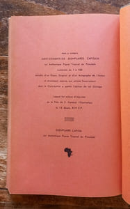 L’Afrique des Impressions ( petit guide pratique à l’usage du voyageur ).