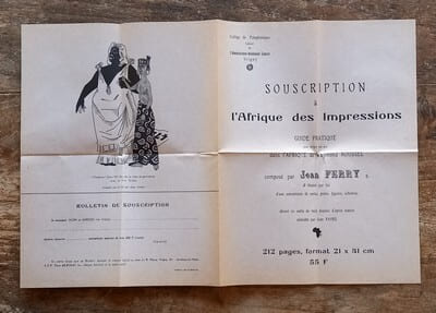 L’Afrique des Impressions ( petit guide pratique à l’usage du voyageur ).. FERRY Jean