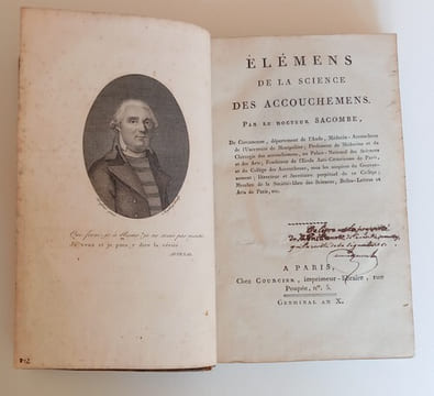 Elémens de la science des accouchemens.. SACOMBE Docteur