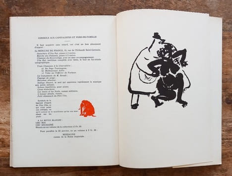 Almanach illustré du Père Ubu ( Xxè siècle ).. JARRY Alfred