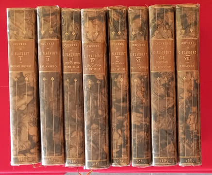 Oeuvres complètes ( édition définitive d’après les manuscrits originaux ).. FLAUBERT Gustave