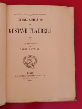 Oeuvres complètes ( édition définitive d’après les manuscrits originaux ).. FLAUBERT Gustave