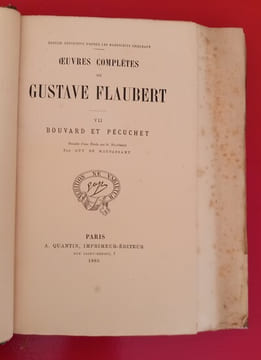 Oeuvres complètes ( édition définitive d’après les manuscrits originaux ).. FLAUBERT Gustave