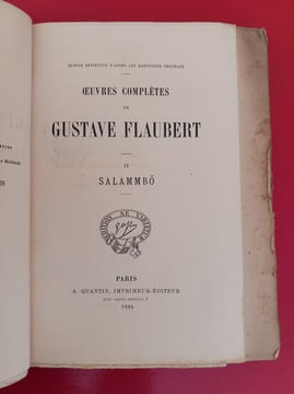 Oeuvres complètes ( édition définitive d’après les manuscrits originaux ).. FLAUBERT Gustave