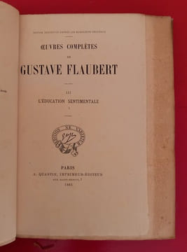 Oeuvres complètes ( édition définitive d’après les manuscrits originaux ).. FLAUBERT Gustave