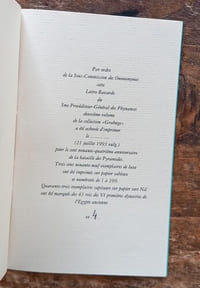 Lettre bavarde au Sme Provéditeur-Editeur Adjoint.