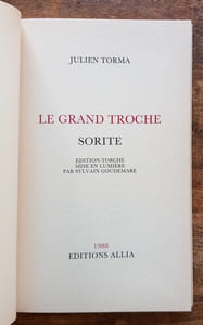 Le Grand Troche.