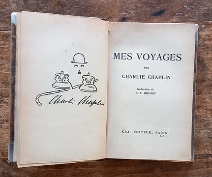 Mes voyages.. CHAPLIN Charlie